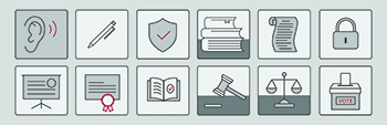 various safety symbols